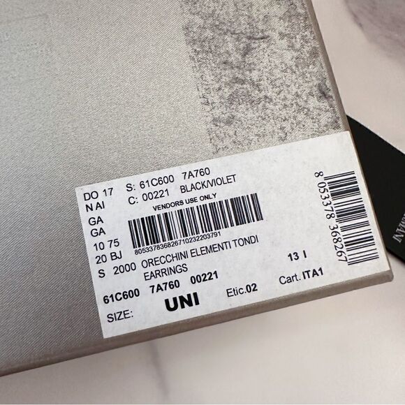 ɴᴡᴛ ɢɪᴏʀɢɪᴏ ᴀʀᴍᴀɴɪ ʀᴇᴛʀᴏ ᴏᴠᴇʀꜱɪᴢᴇᴅ ᴅʀᴏᴘ ᴇᴀʀʀɪɴɢꜱ - Picture 17 of 17